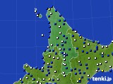 道北のアメダス実況(風向・風速)(2022年04月28日)