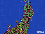 東北地方のアメダス実況(日照時間)(2022年04月30日)