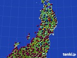 東北地方のアメダス実況(日照時間)(2022年05月03日)