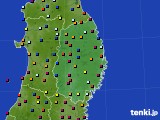 岩手県のアメダス実況(日照時間)(2022年05月03日)