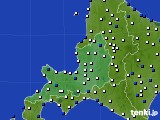 道央のアメダス実況(風向・風速)(2022年05月03日)