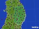 岩手県のアメダス実況(日照時間)(2022年05月04日)
