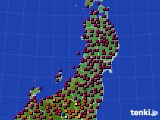 東北地方のアメダス実況(日照時間)(2022年05月06日)