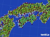 四国地方のアメダス実況(日照時間)(2022年05月07日)