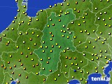 長野県のアメダス実況(気温)(2022年05月07日)