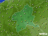 群馬県のアメダス実況(気温)(2022年05月08日)