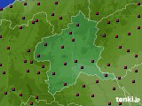 群馬県のアメダス実況(日照時間)(2022年05月10日)