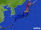 アメダス実況(日照時間)(2022年05月12日)