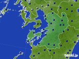 2022年05月15日の熊本県のアメダス(日照時間)