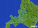 道央のアメダス実況(風向・風速)(2022年05月15日)