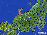 北陸地方のアメダス実況(日照時間)(2022年05月17日)