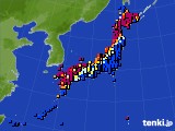 アメダス実況(日照時間)(2022年05月17日)