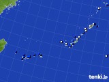 2022年05月18日の沖縄地方のアメダス(風向・風速)