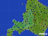 道央のアメダス実況(日照時間)(2022年05月19日)
