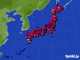 アメダス実況(日照時間)(2022年05月24日)