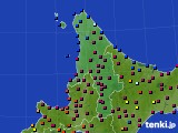 2022年05月24日の道北のアメダス(日照時間)