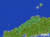 2022年05月24日の島根県のアメダス(気温)