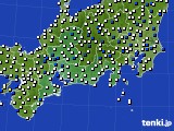 東海地方のアメダス実況(風向・風速)(2022年05月30日)