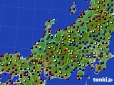 北陸地方のアメダス実況(日照時間)(2022年06月10日)