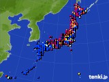 アメダス実況(日照時間)(2022年06月10日)