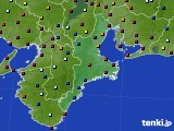 2022年06月10日の三重県のアメダス(日照時間)