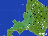 道央のアメダス実況(降水量)(2022年06月11日)