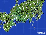 東海地方のアメダス実況(風向・風速)(2022年06月13日)