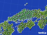 中国地方のアメダス実況(降水量)(2022年06月14日)