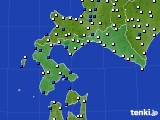 道南のアメダス実況(風向・風速)(2022年06月14日)