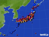 アメダス実況(日照時間)(2022年06月17日)