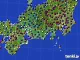 東海地方のアメダス実況(日照時間)(2022年06月24日)