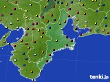 2022年06月26日の三重県のアメダス(日照時間)