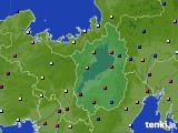 滋賀県のアメダス実況(日照時間)(2022年06月26日)