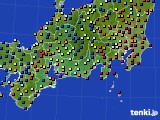 2022年06月27日の東海地方のアメダス(日照時間)