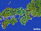 2022年06月27日の近畿地方のアメダス(日照時間)