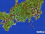 東海地方のアメダス実況(気温)(2022年06月27日)