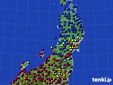 2022年06月30日の東北地方のアメダス(日照時間)