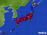 アメダス実況(日照時間)(2022年07月01日)