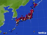 アメダス実況(日照時間)(2022年07月02日)