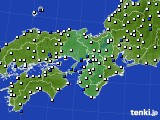2022年07月02日の近畿地方のアメダス(風向・風速)