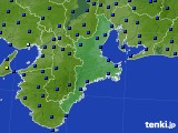 2022年07月03日の三重県のアメダス(日照時間)