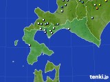 道南のアメダス実況(降水量)(2022年07月04日)