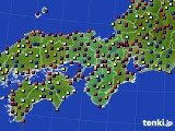 近畿地方のアメダス実況(日照時間)(2022年07月06日)