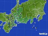東海地方のアメダス実況(降水量)(2022年07月09日)