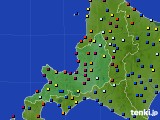 道央のアメダス実況(日照時間)(2022年07月10日)