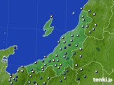 新潟県のアメダス実況(降水量)(2022年07月12日)