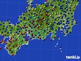 2022年07月13日の東海地方のアメダス(日照時間)