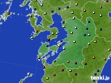 熊本県のアメダス実況(日照時間)(2022年07月13日)