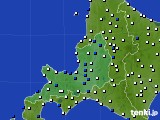 道央のアメダス実況(風向・風速)(2022年07月14日)