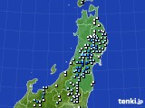 2022年07月15日の東北地方のアメダス(降水量)